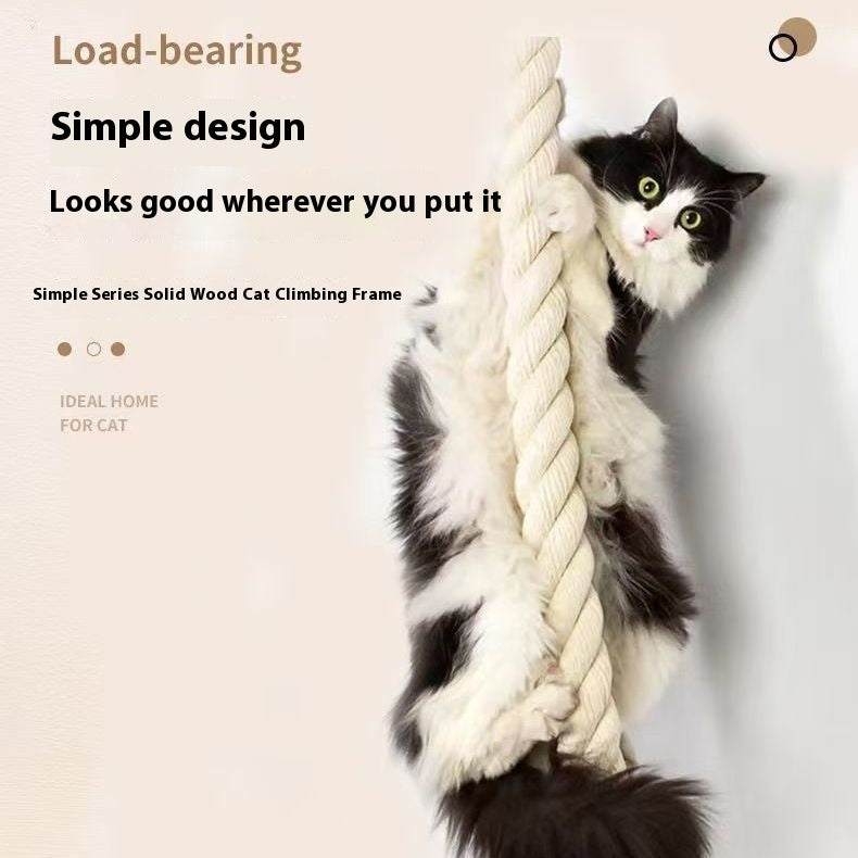 Climbing Toy Jumping Platform Wall-mounted Cat Climber