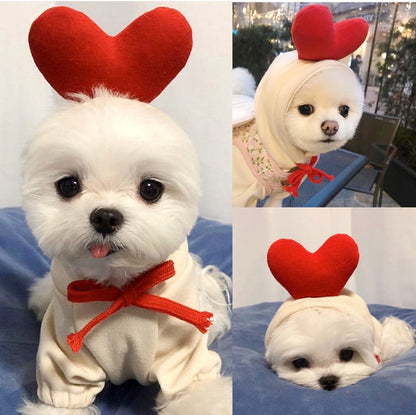 Cute Fruit Dog Hoodie – Warm Fleece Winter Outfit for Small Dogs & Cats