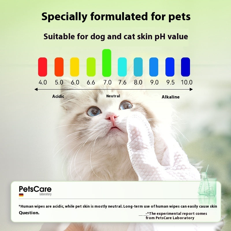 Pet Disposable Cleaning Gloves Wipes Supplies