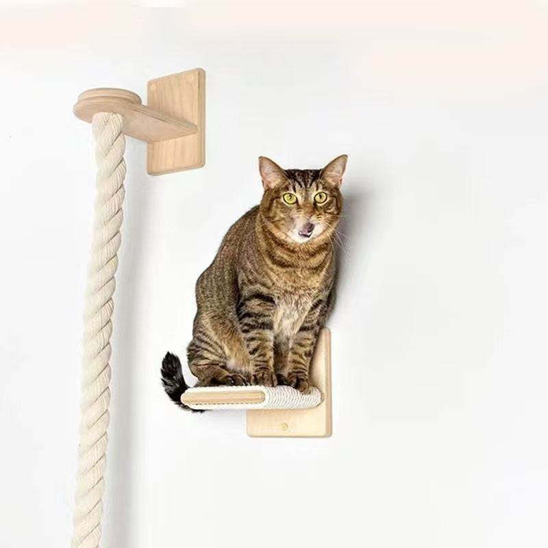 Climbing Toy Jumping Platform Wall-mounted Cat Climber