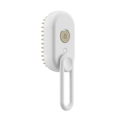 3-in-1 Cat Steam Brush – Electric Grooming, Massage & Hair Removal Comb